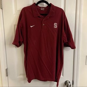 Vintage Stanford University Cardinal polo by Nike